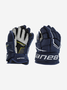 Перчатки хоккейные детские Bauer SUPREME 3S PRO, Синий, размер 11 Бауэр