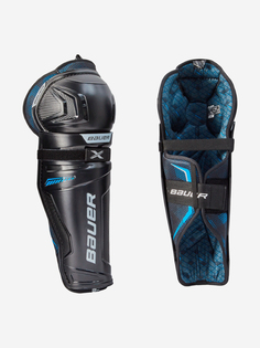 Щитки хоккейные детские Bauer X INT, Черный, размер 165-175 Бауэр