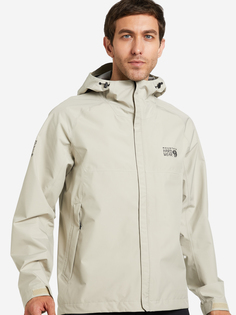 Куртка мембранная мужская Mountain Hardwear Exposure/2 Gore-Tex Paclite Jacket, Бежевый, размер 50-52