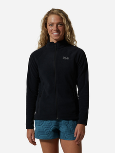Джемпер флисовый женский Mountain Hardwear Polartec Microfleece Full Zip, Черный, размер 50