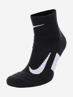 Носки Nike Elite Cushion Quarter, 1 пара, Черный, размер 45-47