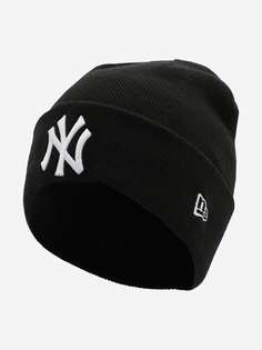 Шапка New Era MLB Essential Cuff Knit Neyyan, Черный, размер Без размера