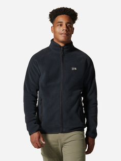 Джемпер флисовый мужской Mountain Hardwear Polartec Double Brushed Full Zip Jacket, Черный, размер 46