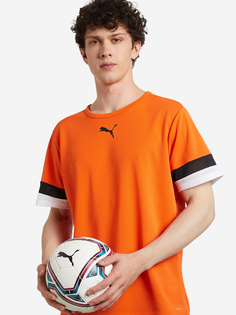 Футболка мужская PUMA Teamrise Jersey, Оранжевый, размер 48-50
