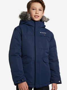 Куртка утепленная для мальчиков Columbia Nordic Strider Jacket, Синий, размер 103-110