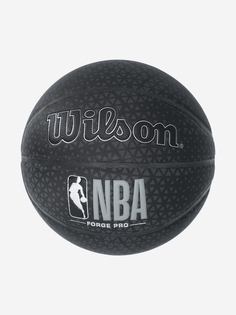 Мяч баскетбольный Wilson NBA Forge Rpo Printed, Черный, размер 7