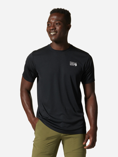 Футболка мужская Mountain Hardwear Wicked Tech Short Sleeve, Черный, размер 46