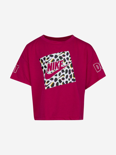 Футболка для девочек Nike Graphic, Красный, размер 104
