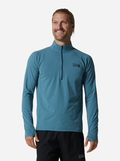 Толстовка мужская Mountain Hardwear Mountain Stretch Half Zip, Синий, размер 50