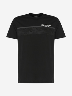 Футболка мужская Freddy, Черный, размер 46-48