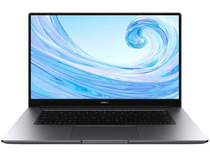 Ноутбук Huawei MateBook D 15 53012TLV (Intel Core i5-1135G7 2.4GHz/8192Mb/256Gb SSD/Intel Iris Xe Graphics/Wi-Fi/Cam/15.6/1920x1080/Windows 11 64-bit)