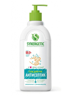 Антисептик для рук Synergetic с экстрактом алоэ вера 500ml 4607971450849
