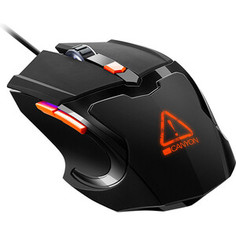 Мышь Canyon Vigil GM-2 Optical Gaming Mouse with 6 programmable buttons, Pixart optical sensor, 4 levels of DPI and up t (CND-SGM02RGB)