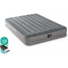Надувная кровать Intex 64114 152х203х30см Prestige со встр. USB насосом, до 272кг
