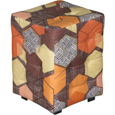 Банкетка Мебелик BeautyStyle модель 300 ткань коричневый микс