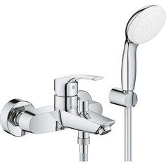 Смеситель для ванны Grohe Eurosmart с душем, хром (33302003)