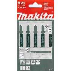 Пилки для лобзика Makita 76мм 5шт (A-85759)