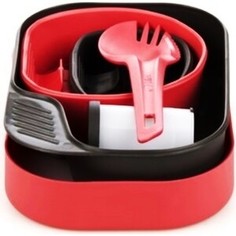 Портативный набор посуды WILDO CAMP-A-BOX COMPLETE RED