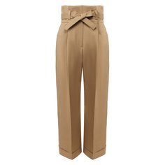Брюки из смеси хлопка и льна Brunello Cucinelli