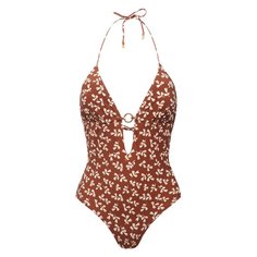 Слитный купальник Tory Burch