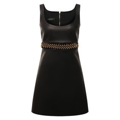 Кожаное платье Versace