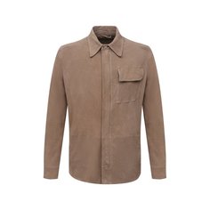 Замшевая рубашка Giorgio Armani