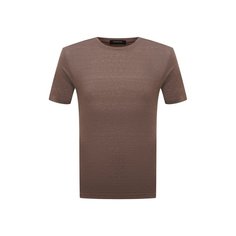 Льняная футболка Ermenegildo Zegna