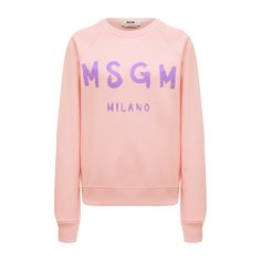 Хлопковый свитшот MSGM