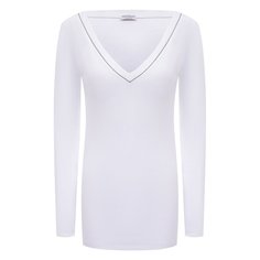 Хлопковый лонгслив Brunello Cucinelli