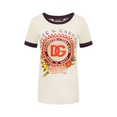 Хлопковая футболка Dolce & Gabbana