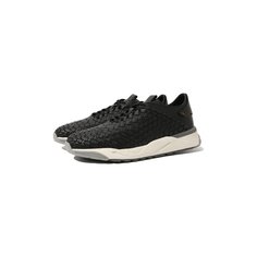 Кожаные кроссовки Santoni