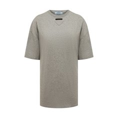 Хлопковая футболка Prada