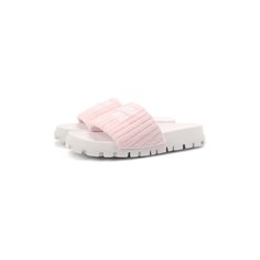Текстильные шлепанцы Miu Miu