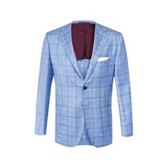 Пиджак из кашемира и льна Kiton