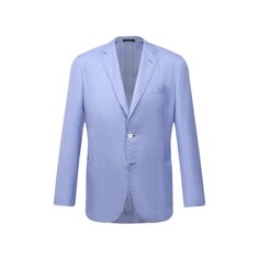 Пиджак из шелка и кашемира Brioni