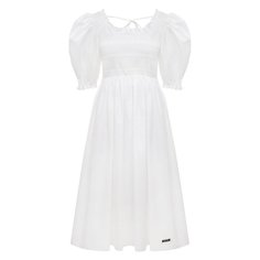Хлопковое платье Miu Miu