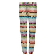 Джоггеры из вискозы Missoni