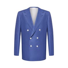 Пиджак из смеси шерсти и шелка Kiton
