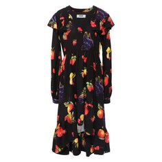 Платье с принтом MSGM