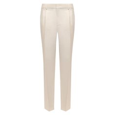 Брюки из хлопка и льна Loro Piana