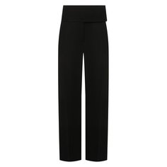 Брюки из вискозы и шелка Jil Sander