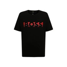 Хлопковая футболка BOSS