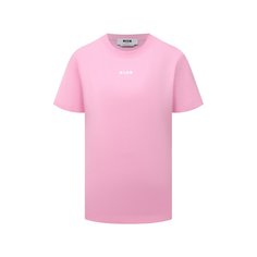 Хлопковая футболка MSGM