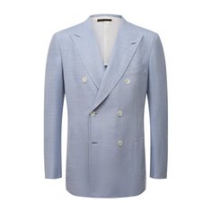 Пиджак из шелка и кашемира Brioni