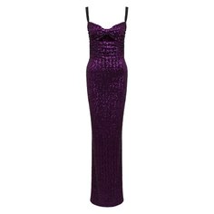 Платье с пайетками Dolce & Gabbana