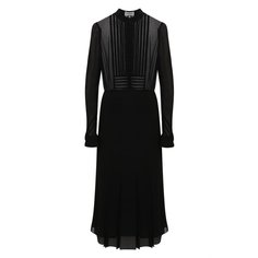 Шелковое платье Saint Laurent