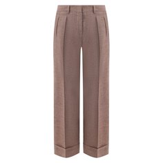 Брюки с отворотами Kiton
