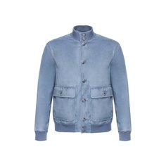 Кожаный бомбер Kiton