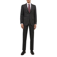 Костюм из кашемира и шерсти Kiton