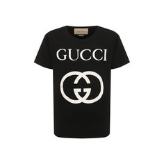 Хлопковая футболка Gucci